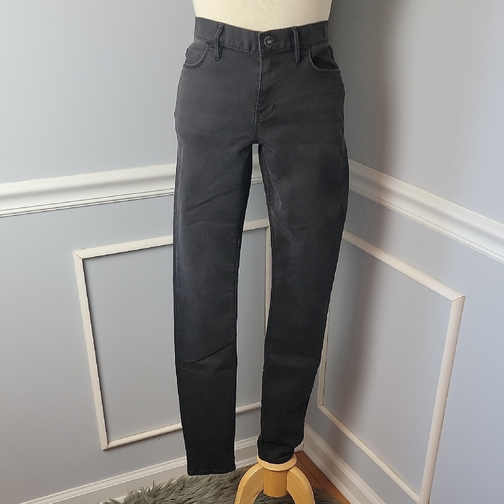 MADEWELL Legging Jegging Black Stretch Skinny Leg Preppy Casual Denim Jeans 27